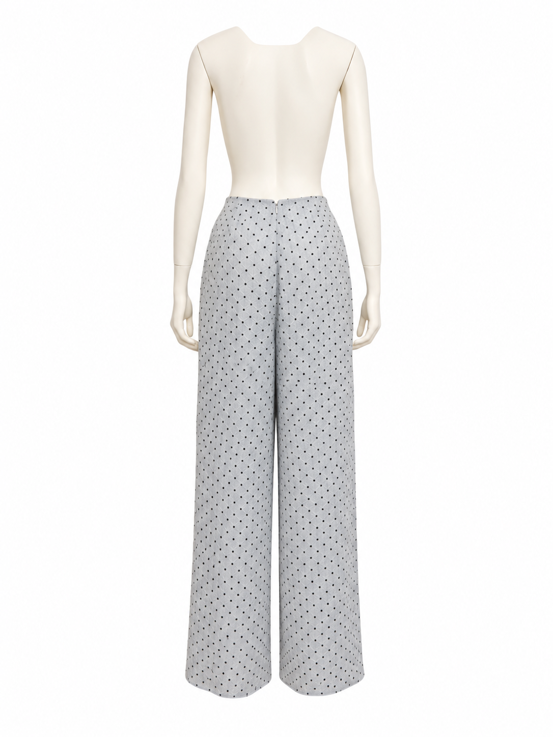 Polka-dots Gathered Pants