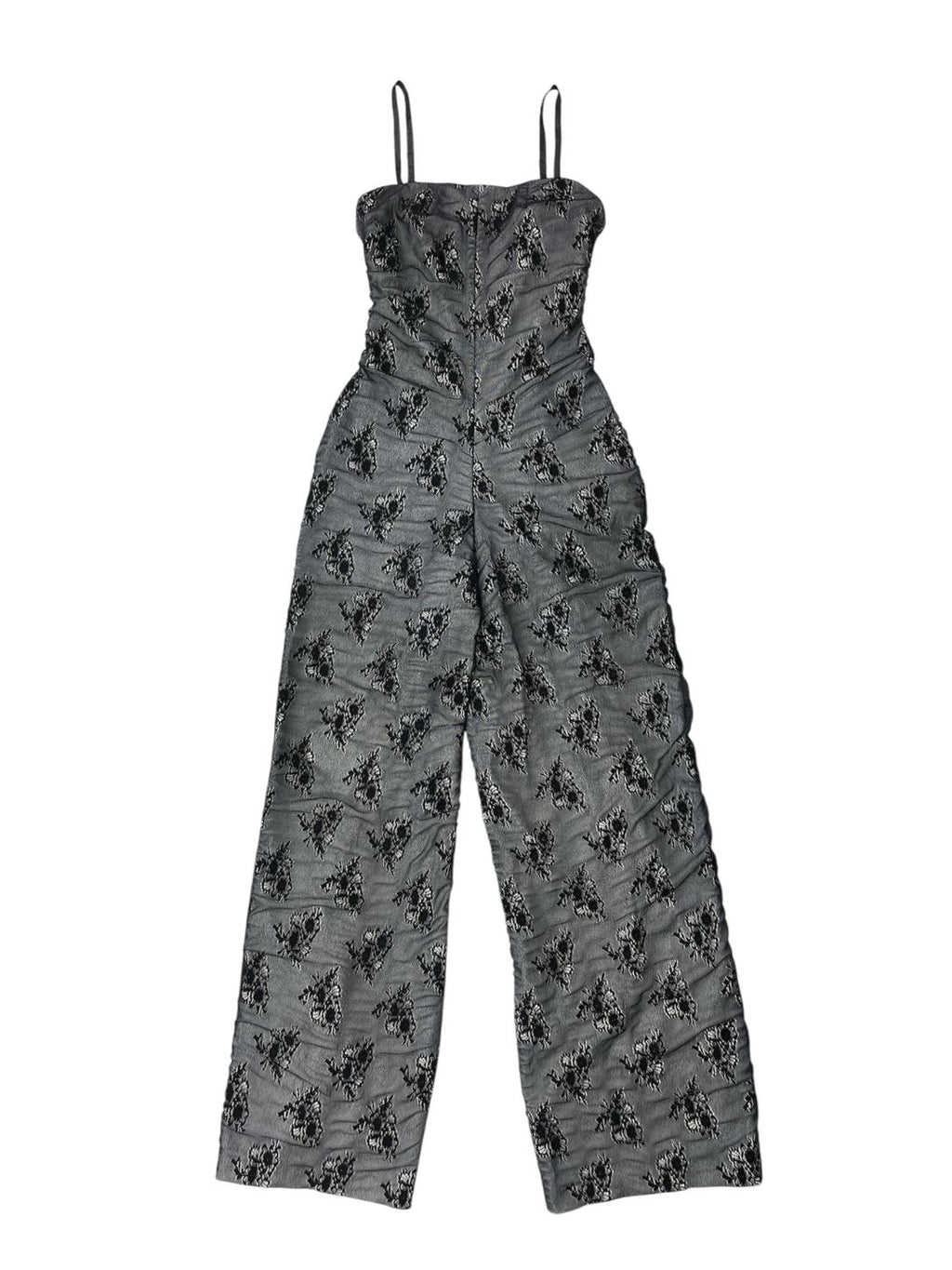 Shirring Lace Jumpsuits