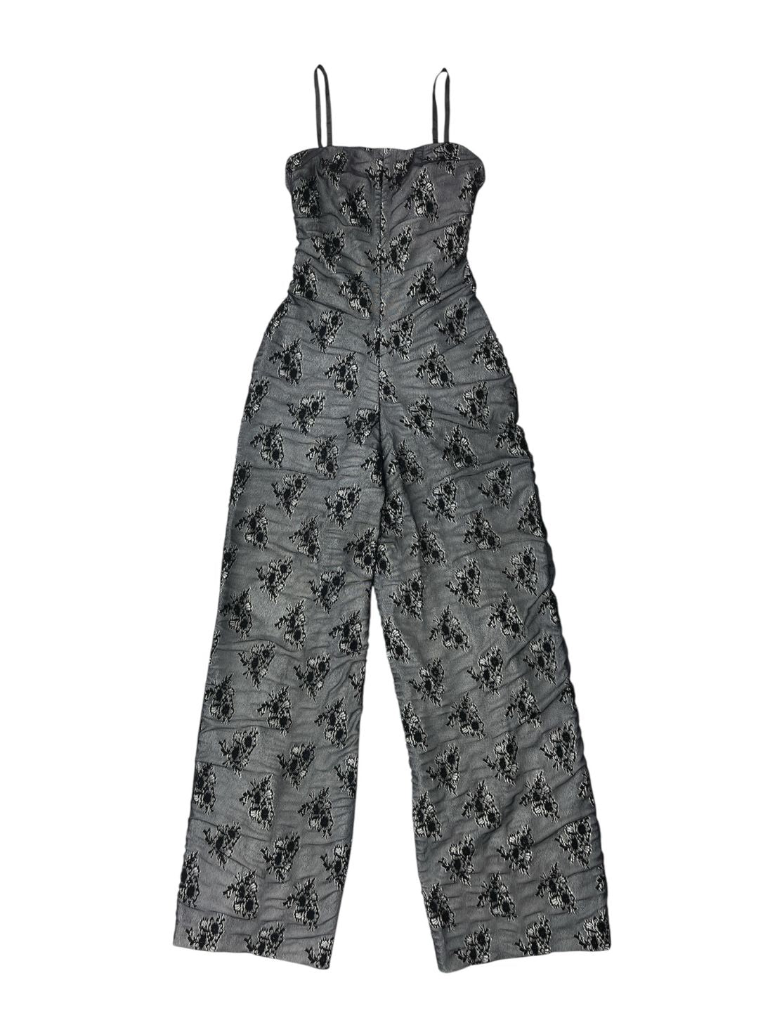 Shirring Lace Jumpsuits