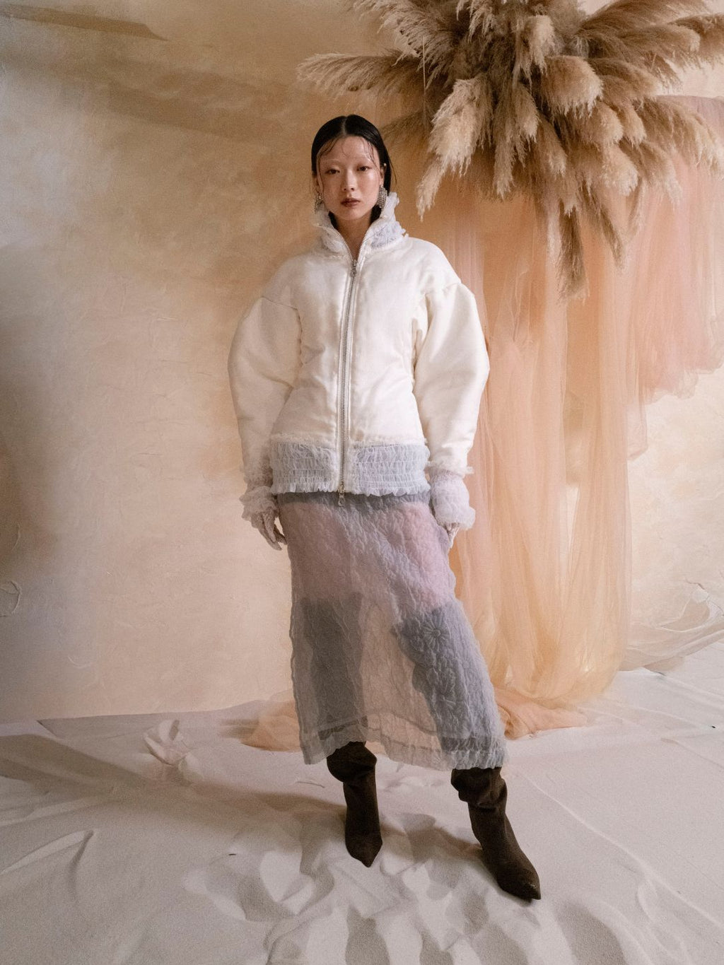 Structured Padded Blouson