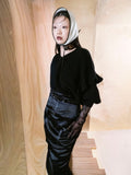 Satin Bow Skirt