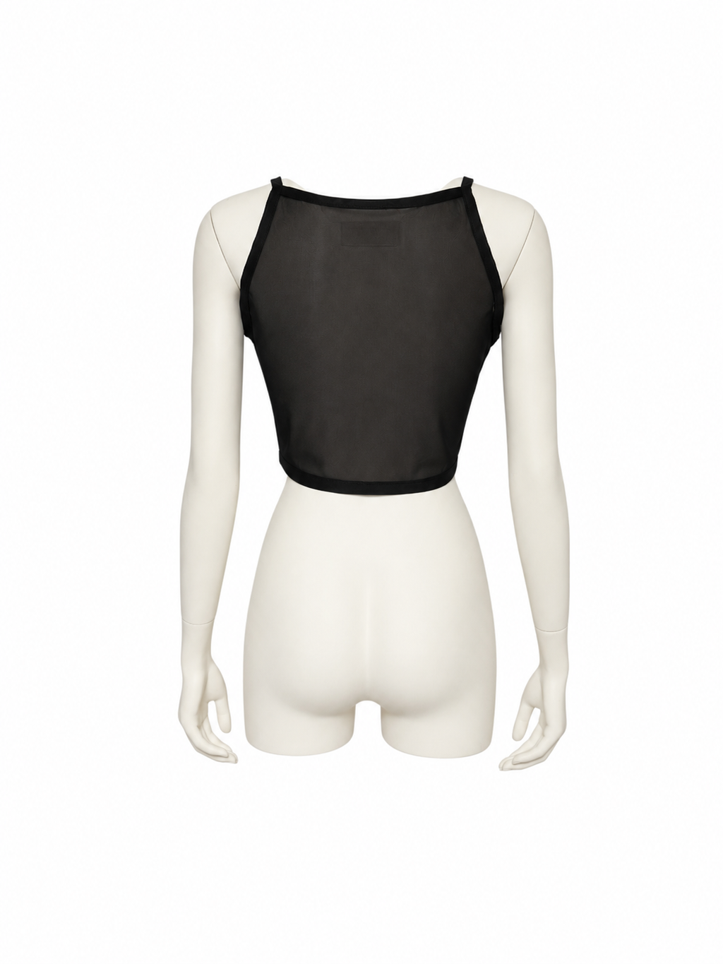 Flower Embroidery Tank Top（BLK）