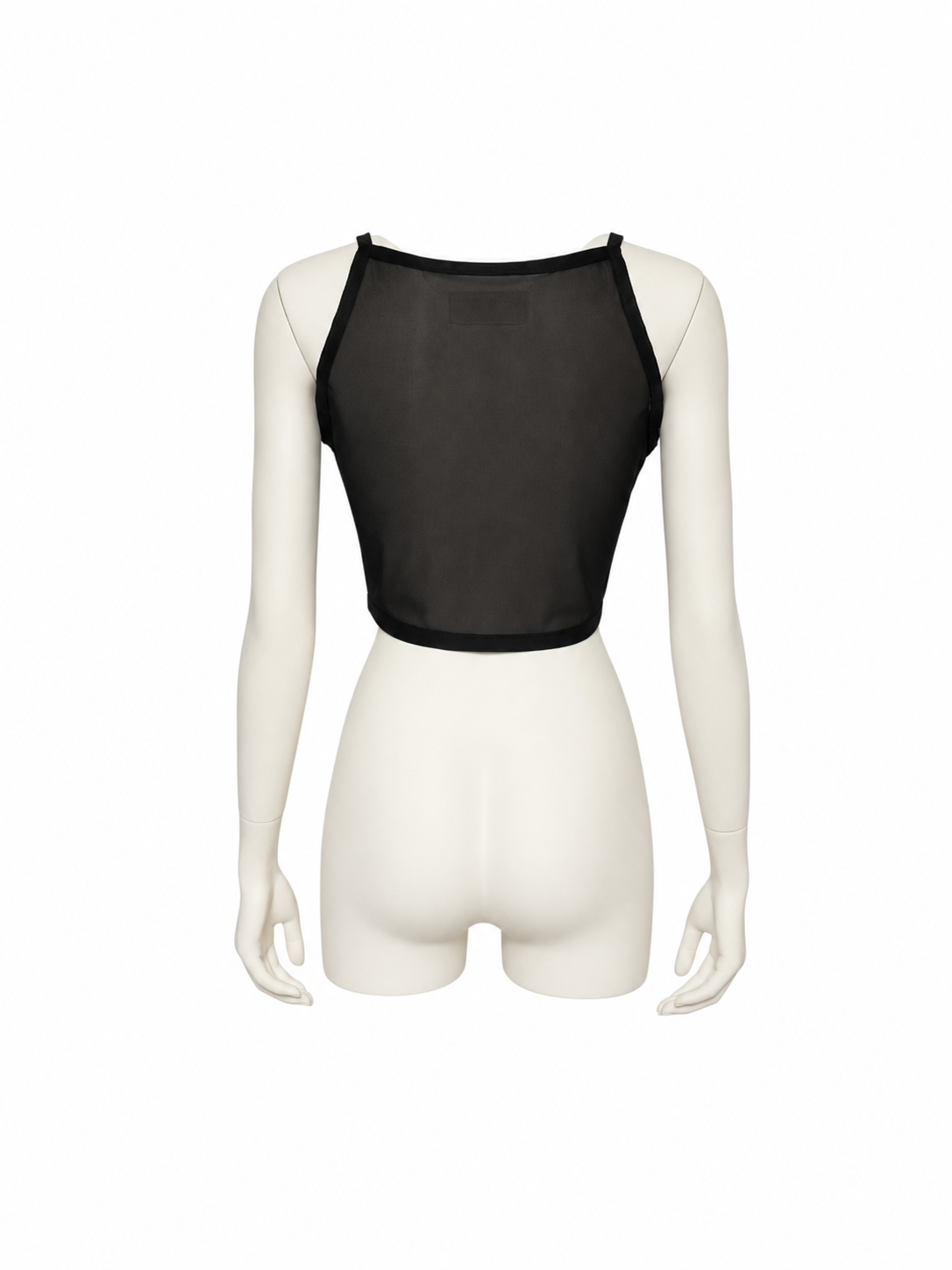 Flower Embroidery Tank Top（BLK）