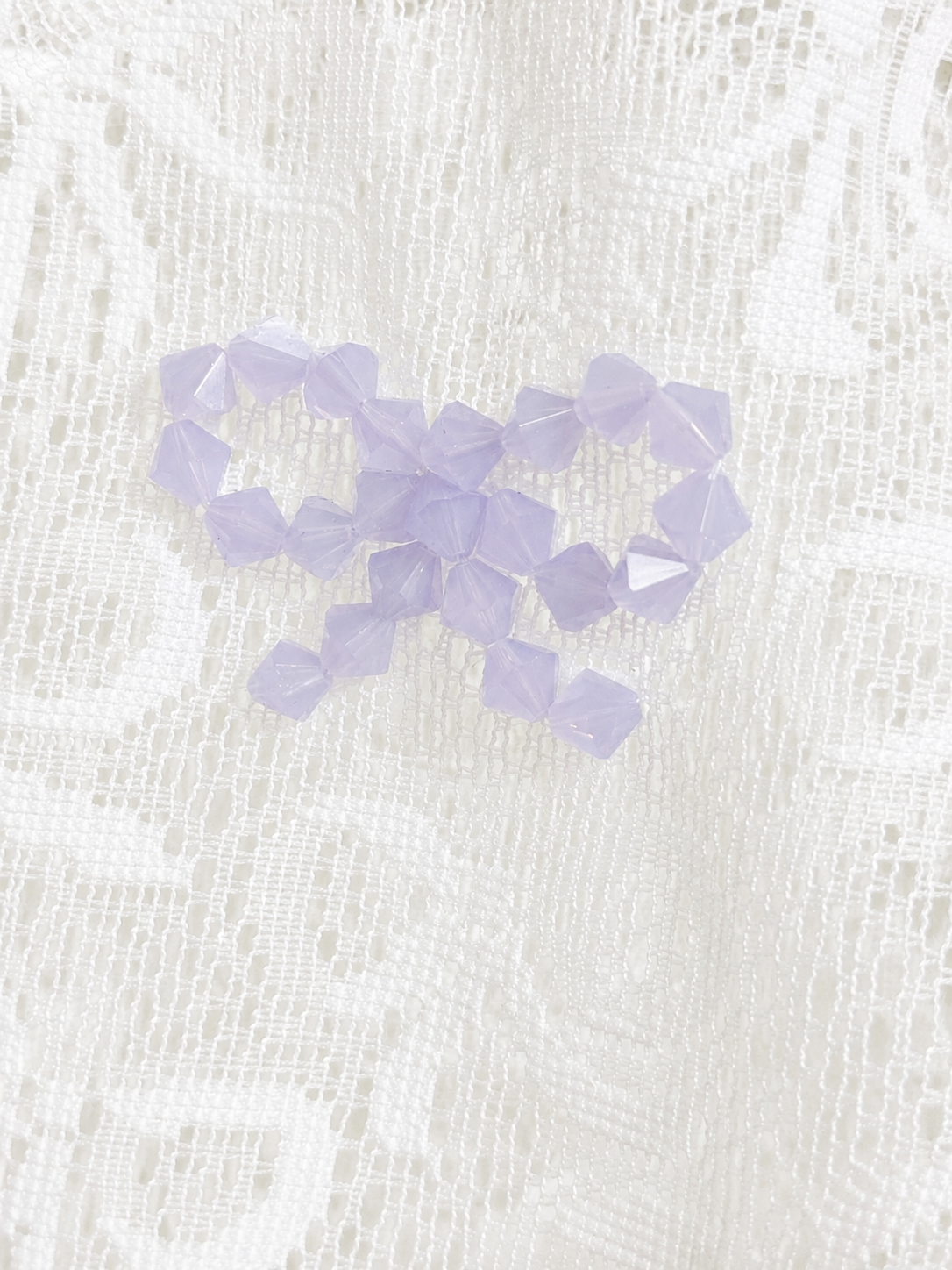 Bow Pattern Lace Over Size Embroidery T-shirt