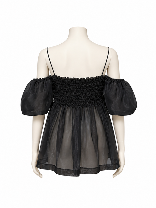 Tulle Camisole Tops