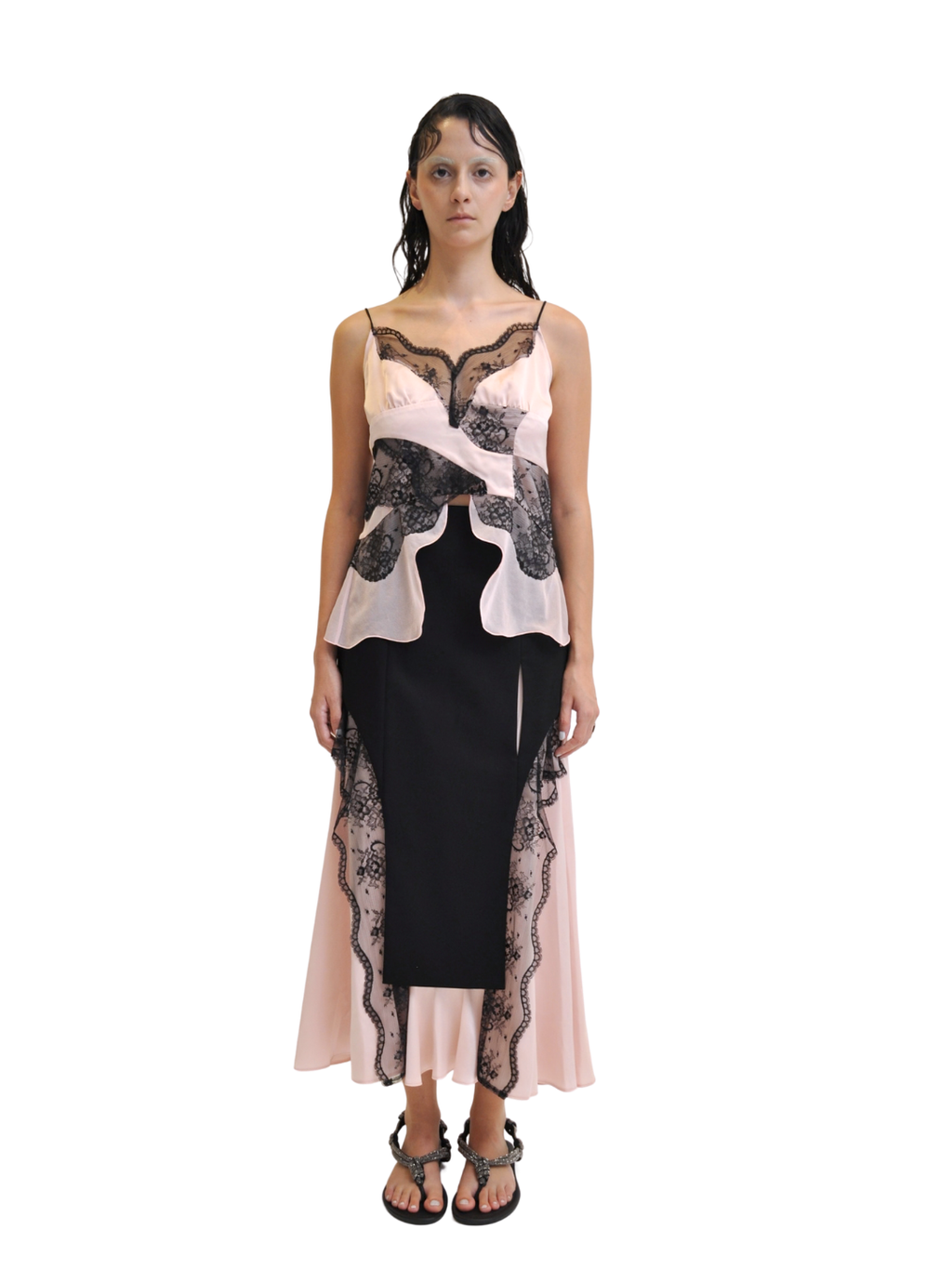 【Pre-Order】Scalloped Hem Camisole（PNK）