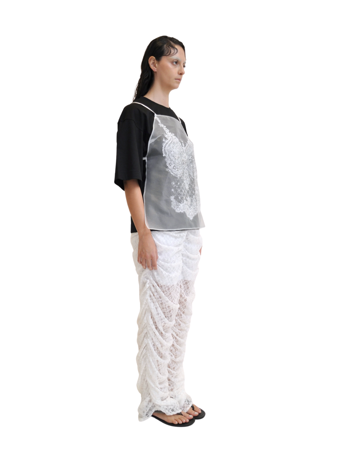 【Pre-Order】Curved T-Shirt（BLK）