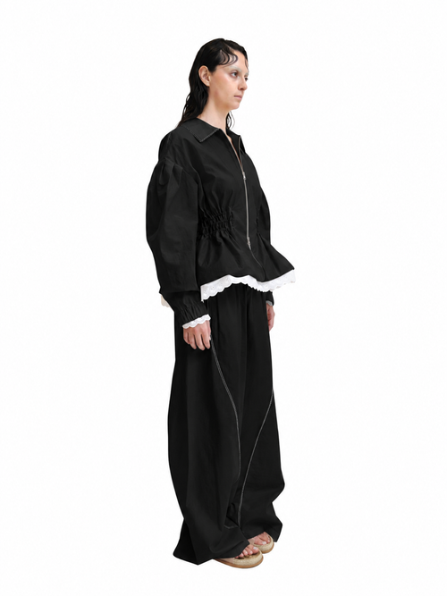 【Pre-Ordar】Shaped Nylon Blouson（BLK）