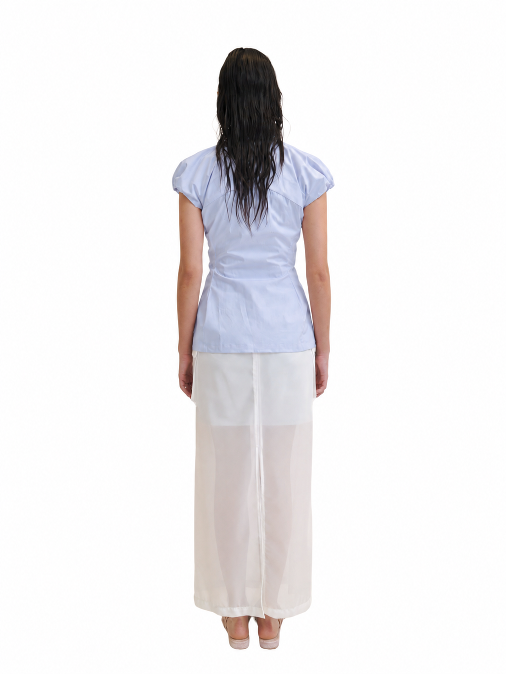【Pre-Order】Shaped Sleeveless Shirt（BLU）