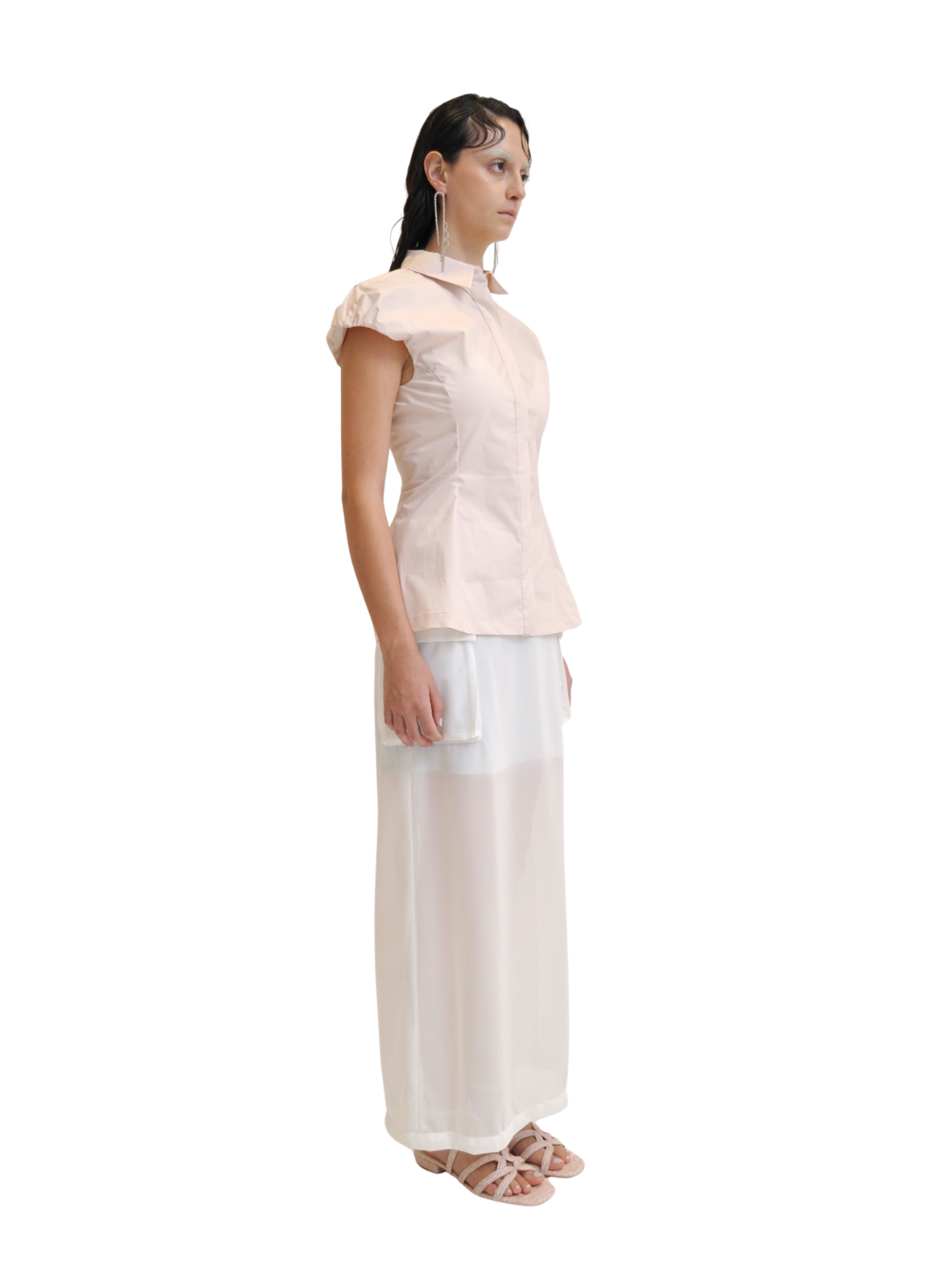 【Pre-Order】Shaped Sleeveless Shirt（PNK）